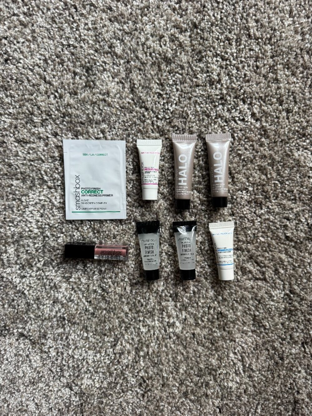 Smashbox & Halo Skincare Sample Lot